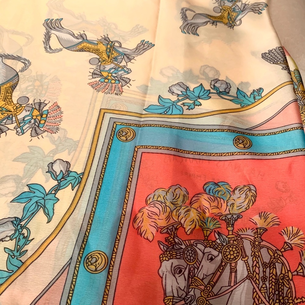 Silk scarf